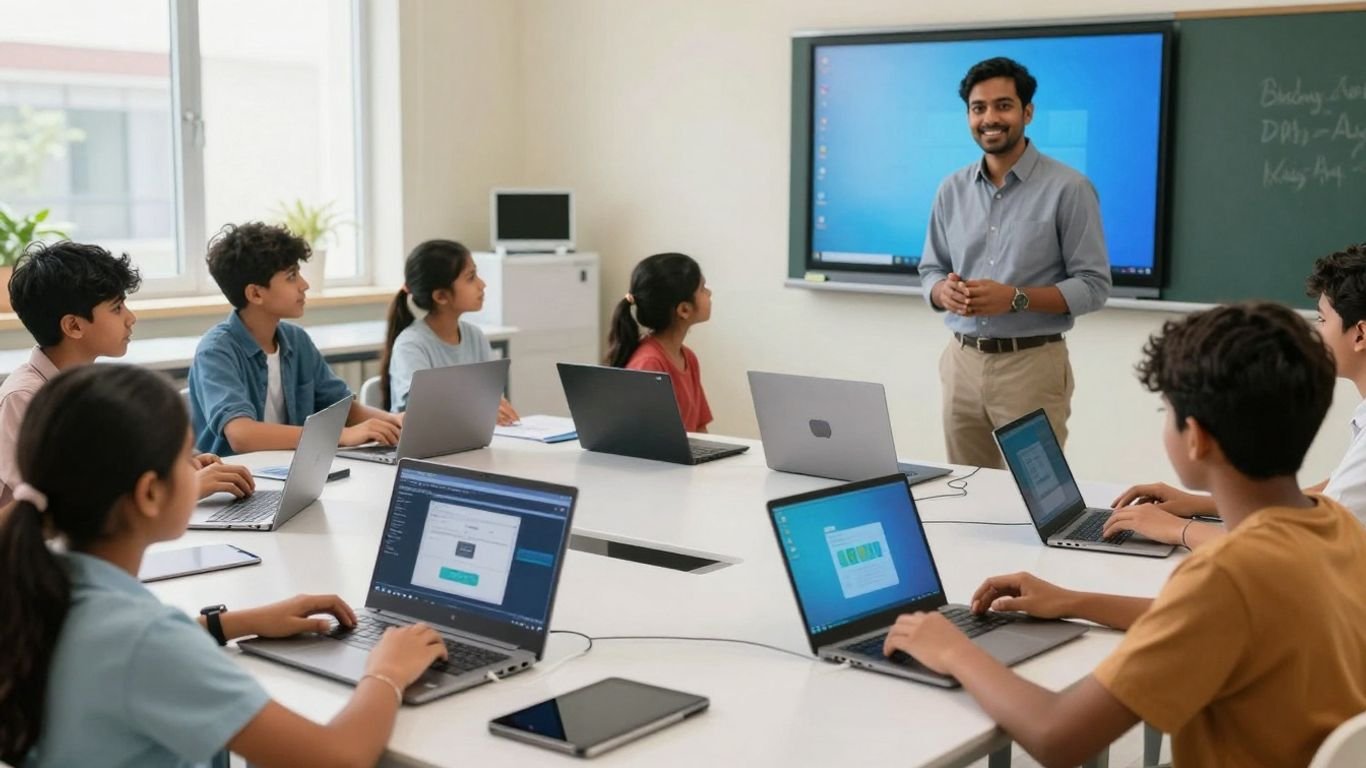 modern education training classroom